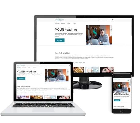 Membership and ecommerce website